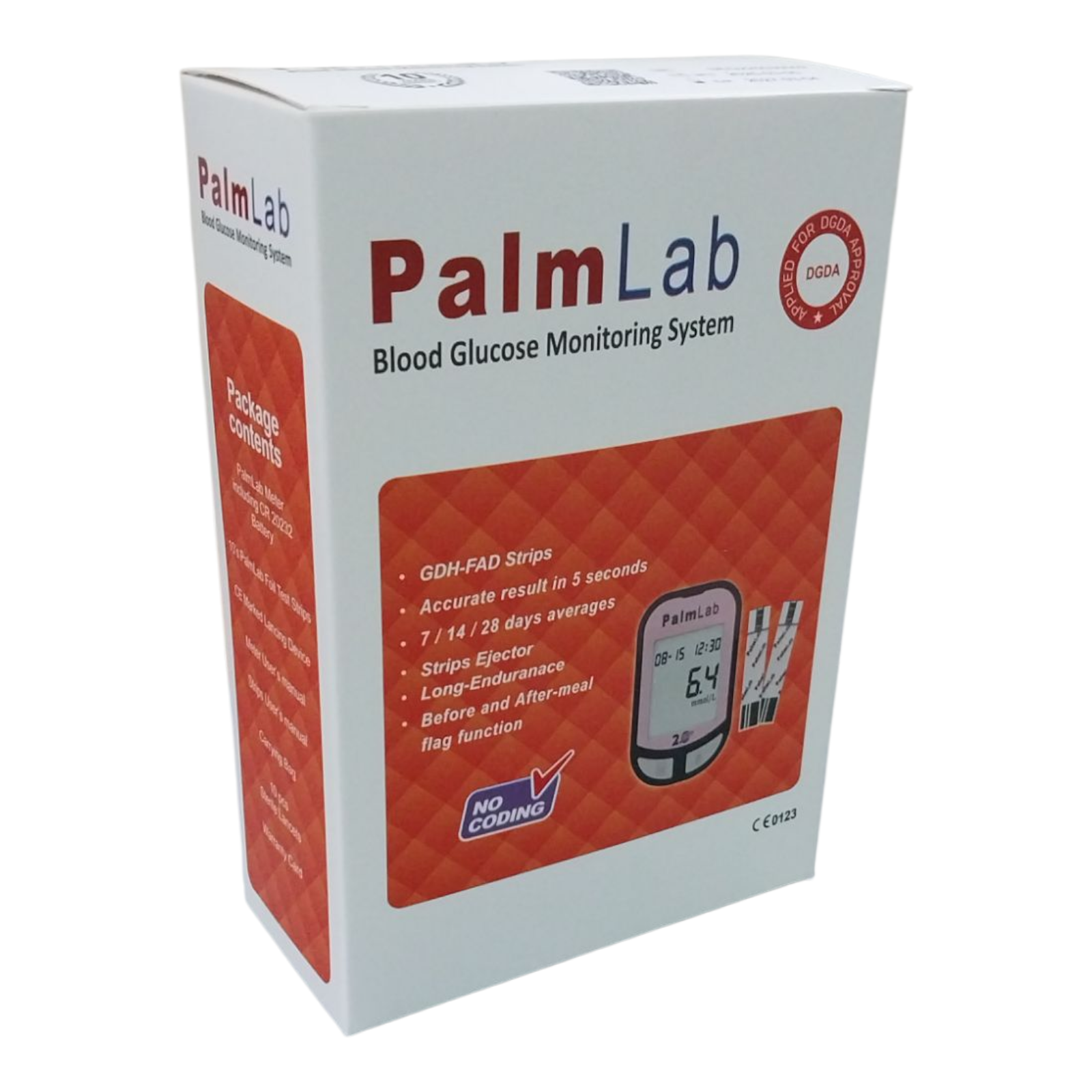 PalmLab Blood Glucose Monitor